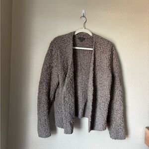 Barefoot Dreams Boucle Gray Cardigan